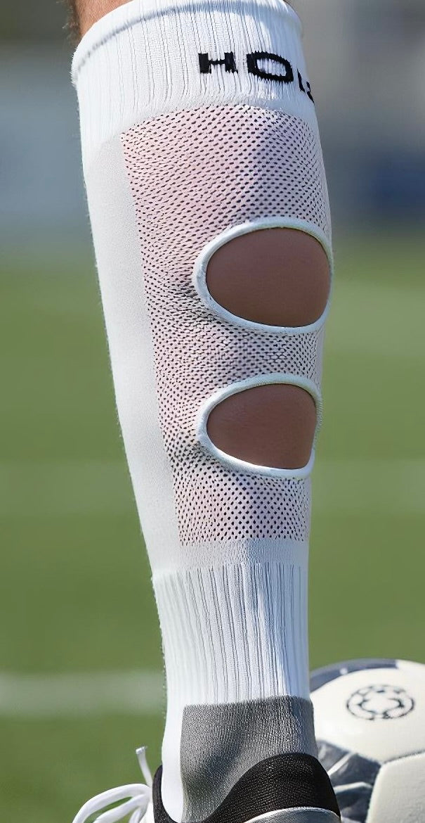 Holz Kids Football Grip Socks with Cutouts.